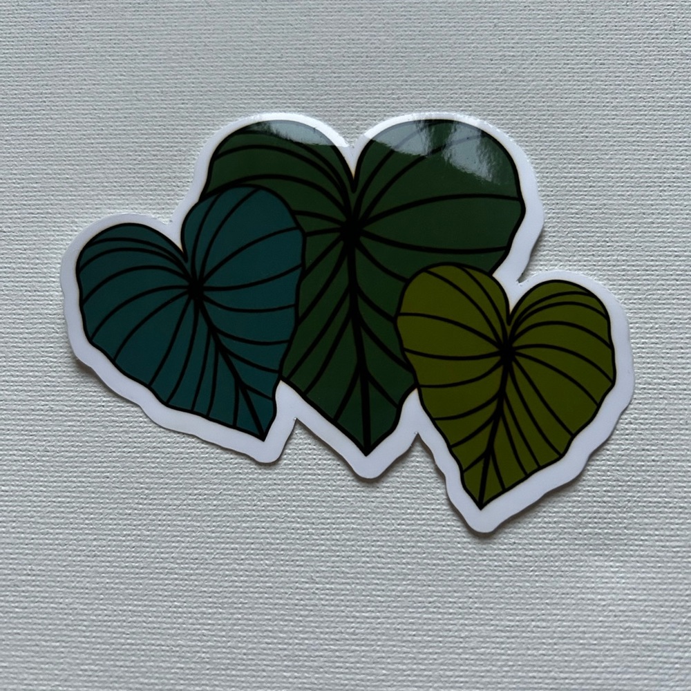 Kalo leaf sticker